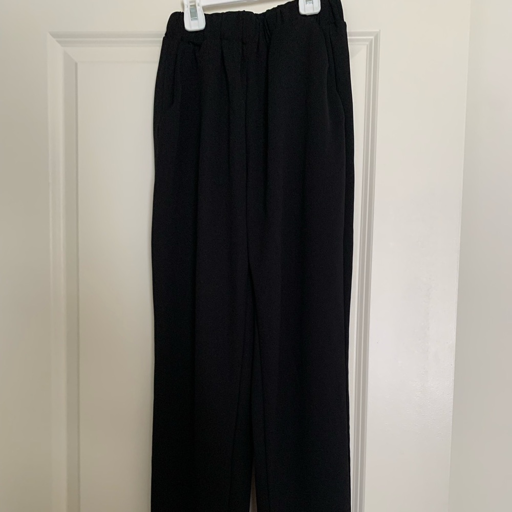 SHEIN causal lightweight black pants, size m